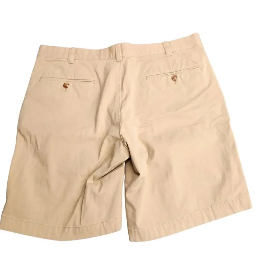 Club Room Tan Flat Front Casual Comfort Beach Vacation Cruise Bundle Sale Shorts